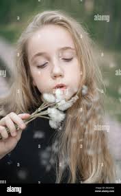 Soffia su un dente di leone immagini e fotografie stock ad alta risoluzione 