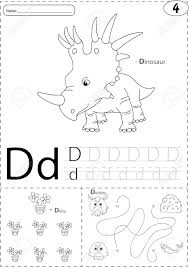 An easy to read a to z of dinosaurs for early readers. Cartoon Dinosaur Daisy And Donkey Alphabet Tracing Worksheet Writing A Z Coloring Book And Educational Game For Kids Royalty Free Cliparts Vectors And Stock Illustration Image 51884238