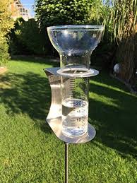 Neu Regenmesser Mit Kunststoffeinsatz Und Edelstahlhalterung Version 2 0 Ab 10 05 2019 Der Stab Ist 120cm Hoch Plus 5cm Fur De Regen Messer Stahl Kunststoff