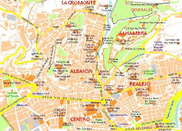 Restaurants, hotels, bars, coffee, banks, gas stations, parking lots, groceries, post offices, hospitals and pharmacies, markets, shops, cafes, taxi and bus stations. Maps And Plans Of Granada