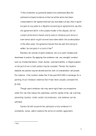 Parol evidence is, in simplest terms, evidence regarding discussions about what a contractual the problem with parol evidence is that it is generally inadmissible at trial. Parol Evidence Rule Contract Law Malaysia