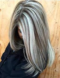 Blonde highlights on blonde hair. Sunny 14inch Lace Front Wigs Human Hair Color Dark Brown Highlights With Platinum Blonde Straight Wigs Natural Looking For Women 130 Density Amazon Ca Beauty