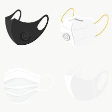 Black And White Mask Illustration Png Surgical And Air Pollution Face Mask Set Transparent Png Free Image By Rawpixel Com Aew In 2020 Face Mask Set Green Face Mask Face Mask