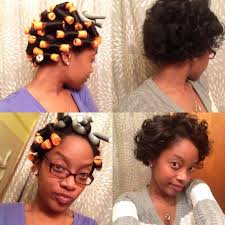 She recommends starting with damp hair because if it's too dry, the style won't stay. Short Hair Roller Set Styles For Relaxed Hair Novocom Top