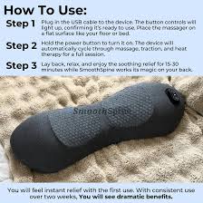 SmoothSpine Triple Fusion Back Massager with Heat Official 2026 Edition