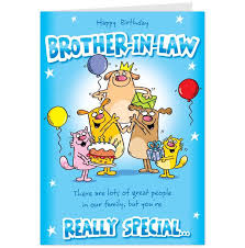 Happy Birthday Brother Funny Messages Really special brother-in ... via Relatably.com