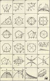 Geometrical Constructions Part 1 Part 2 Mathematics Nature Geometric Drawing Geometry Art Math Art
