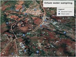 Check spelling or type a new query. Google Earth Map Showing Ortum Water Sampling Points Scale 1 Cm 0 5 Km Download Scientific Diagram