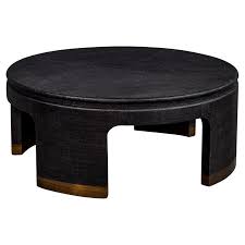 Enjoy free shipping on most stuff, even big stuff. Modern Black And Brass Round Coffee Table For Sale At 1stdibs