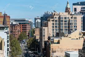 Sydney Australien Stadt Cbd Mit Hohen Gebauden Und George Street Im Laufe Des Tages Lizenzfreie Fotos Bilder Und Stock Fotografie Image 54665924