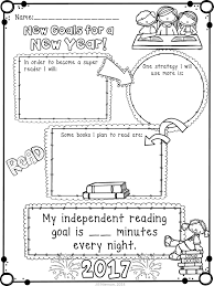 New Year S Activities 2020 Reading Goals Poster And Tracking Chart Reading Goals New Years Activities Student Posters