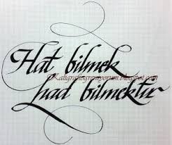 Kaligrafi Ogreniyorum Yazi Ornekleri 2 Yazi Sanati Graffiti Alfabesi Hat Sanati