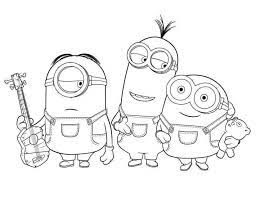 8 inspirant de coloriage minions a imprimer photographie coloriages minion jeux anime