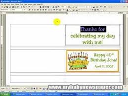 Creating Candy Bar Wrappers Using Ms Word Youtube Within Free Blank Candy Bar Wrapper Template For Candy Bar Wrapper Template Candy Bar Wrappers Bar Wrappers