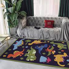 However, because of all that playing and when shopping for the best carpet for the living room, quick test the quality of the product by bending the sample backward. 160cm Gjxy Children Carpets Children Carpets Dinosaur Boys Nursery Rug Nursery Boys Dino Dark Blue Carpet