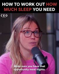 Sleep physiologist Stephanie Romiszewski explains the importance of working  out how much sleep you need...