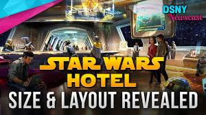 Galactic starcruiser won't be like a traditional hotel stay. Star Wars Hotel Size And Layout Revealed For Walt Disney World Disney News 7 10 18 Youtube
