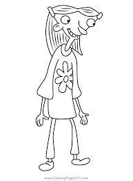 , arnold , animated , comedy , tv series , craig barlett , nickelodeon Sheena Hey Arnold Coloring Page For Kids Free Hey Arnold Printable Coloring Pages Online For Kids Coloringpages101 Com Coloring Pages For Kids