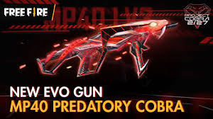 We present to you the first ever orchestra theme song of free fire in conjunction with the upcoming free fire world jump down from the sky in style with the new legendary cobra rage! Free Fire Europe Evo Mp40 Predatory Cobra L Garena Free Fire Facebook