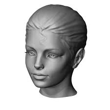 Free Zbrush Woman Head 3d Model 3d Model Model Free Beauty Products