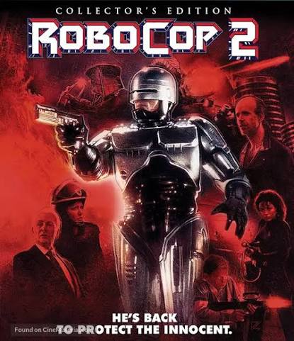 RoboCop 2 (1990) blu-ray movie cover