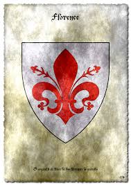 Arms Of Florence Blason De Florence Coat Of Arms Heraldry Emblems