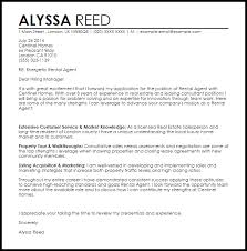 Rental Agent Cover Letter Sample Cover Letter Templates Examples