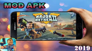 The game will delight you with dozens of locations, a wide variety of weapons, and nice modern graphics. Major Mayhem 2 Mod Apk Ios Unlimited Coins Gems Redmoonpie