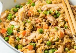Japanese style hibachi chicken made with sautéed vegetables served over rice and topped with yum yum sauce! Hibachi Instant Pot Fried Rice Recipe Bake Me Some Sugar