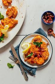 Cauliflower couscous is easy to make using your favorite ninja® appliances. Cashew Crusted Cauliflower Steaks Minimalist Baker Recipes