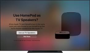 The apple tv app will work in more than 100 countries, according to samsung, while airplay 2 support will be available in 176 countries. Set Up Home Theater Audio With Homepod And Apple Tv 4k Apple Support