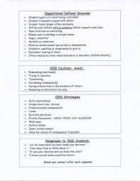 Pgclinical Oppositional Defiant Disorder Defiant Disorder Behaviour Strategies