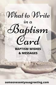 Maybe you would like to learn more about one of these? Baptism Wishes What To Write In A Baptism Card Someone Sent You A Greeting