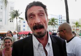 Janice mcafee, 34, john's wife of nearly five years, recalled that the couple were having sex at their home in lexington, tennessee that night, when they were interrupted by their dogs barking. John Mcafee I M Glad Intel Is Dropping My Name