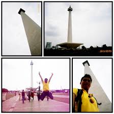 Kegiatan hati jumat mewarnai gambar taman . Monas The Great Andre