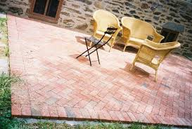 If possible, start at a hard edge such as a wall. Do It Yourself Brick Paver Patio Hunker Diy Patio Pavers Brick Patterns Patio Brick Paver Patio
