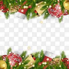 Bordas De Natal Com Enfeites Coloridos Clipart De Fronteira De Natal Feriado Festa De Natal Imagem Png E Psd Para Download Gratuito Christmas Frames Christmas Snowflakes Red Christmas Bulbs