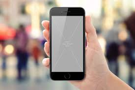 The simple, clean background and the grey colored phone model give enough prominence to your product. Black Or White Iphone In Female Hand Free Psd Ocean Mockups