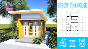 The best bungalow house floor plans. 13 Small House Design Idea 4 X 5 Bungalow Tiny House Youtube
