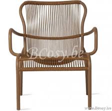 Vincent Sheppard Loop Lounge Chair 1s Rope Terracotta 70 Loop Tuinzetel 1 Zit Koord Terracotta Kleur Aluminium Frame Polyethy Buitenstoel Kleuren Tuin Meubelen