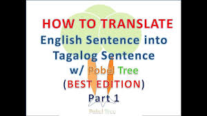 English to tagalog translators at translationdirectory.com. Best Way To Translate English Sentence Into Tagalog Sentence Youtube