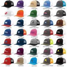 Richardson 112 Snap Back Truckers Mesh Custom Embroidered Hat Custom Embroidered Hats Caps Hats Richardson 112