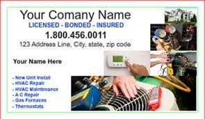 $20 off full color vinyl stickers when ordered. Hvac Business Cards Examples Shefalitayal