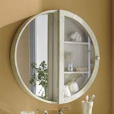 round mirror cabinet mirror cabinets rustic bathroom designs bathroom mirror