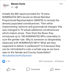 Kenya mp moses kuria has told the bbc he received a $1,000 (£700) bribe in parliament last year to. Moses Kuria Speaks Kenyanlist