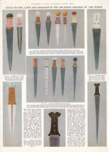 Some of the enhanced drawings of the fake Dorak Treasure (ILN,... | Download Scientific Diagram