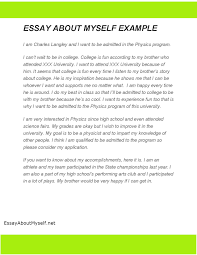 When you are given an assignment to write a paper about yourself, the first thing you should do is to find a focal point for your essay. Buy A Descriptive Essay About Myself Buy A Descriptive Essay About Myself Example