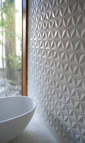 Le Panneau Mural 3d Un Luxe Facile A Avoir Archzine Fr Decoration Salle De Bain Murs Salle De Bain Carrelage Salle De Bain