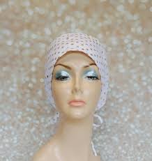 Polka Dot Euro Scrub Cap, Metallic Gold Surgical Scrub Hat for Women, Satin  Lining Option, Adjustable Elastic With Cord Lock Toggle