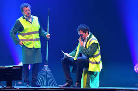 Spectacle humour, france, 2019, 1h48. Francis Ginibre Des Chevaliers Du Fiel Avant Leurs Spectacles A Montlucon On Caricature Avec Bienveillance Montlucon 03100